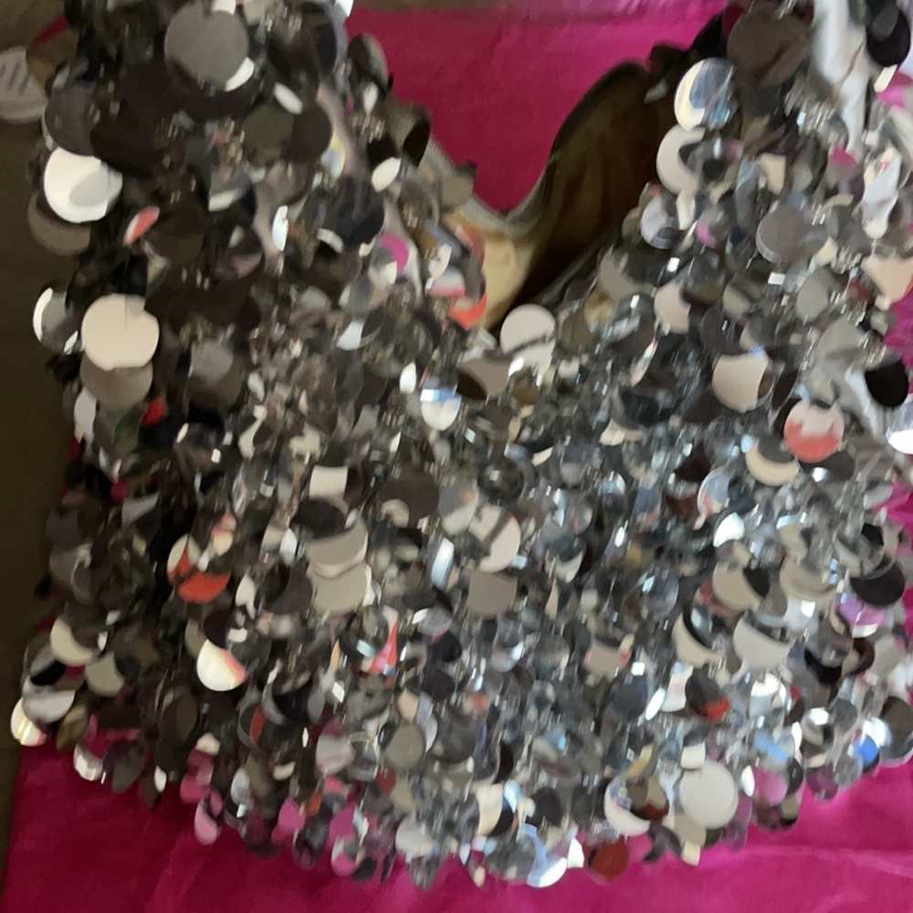 Sliver shimmer Fashion Purse - Picture 4 of 5